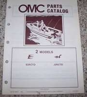 1984 Johnson Evinrude OMC Outboards 2 HP Models Parts Catalog