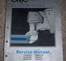 1984 OMC Sea Drive 2.5L & 2.6L Service Manual