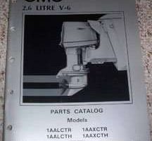 1984 OMC Sea Drive 2.6L V-6 Parts Catalog