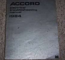 1984 Honda Accord Electrical Troubleshooting Manual