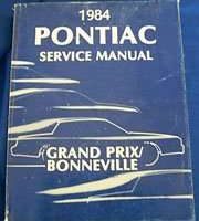 1984 Pontiac Bonneville & Grand Prix Service Manual