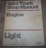 1984 Ford F-150 Truck Engine Service Manual