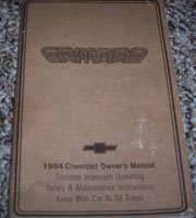 1984 Chevrolet Camaro Owner's Manual