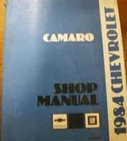 1984 Chevrolet Camaro Service Manual