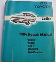 1984 Toyota Celica Service Repair Manual