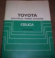 1984 Toyota Celica Electrical Wiring Diagram Manual