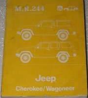1984 Jeep Cherokee & Wagoneer Service Manual