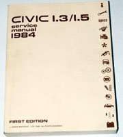 1984 Honda Civic 1.3, 1.5 Service Manual
