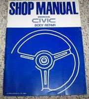 1984 Honda Civic Body Repair Manual