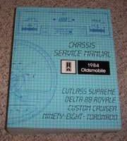 1984 Oldsmobile Cutlass Supreme Service Manual