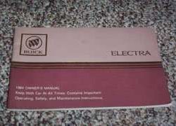 1984 Buick Electra Owner's Manual