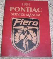 1984 Pontiac Fiero Owner's Manual