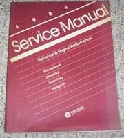 1984 Chrysler Fifth Avenue Electrical & Engine Performance Service Manual