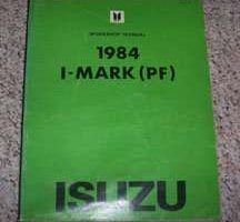 1984 Isuzu I-Mark Service Manual