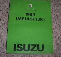 1984 Isuzu Impulse Service Manual