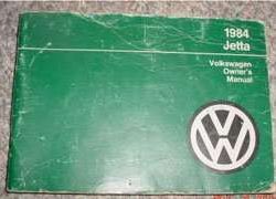 1984 Volkswagen Jetta Owner's Manual