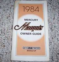 1984 Mercury Marquis Owner's Manual