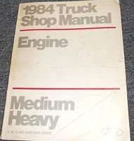 1984 Ford B-Series Truck Engine Service Manual