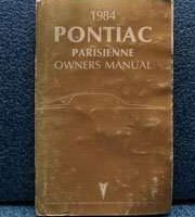 1984 Pontiac Parisienne Owner's Manual