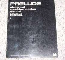 1984 Honda Prelude Electrical Troubleshooting Manual