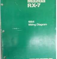 1984 Mazda RX-7 Wiring Diagram Manual