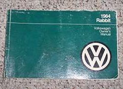 1984 Volkswagen Rabbit Owner's Manual