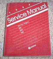 1984 Dodge Ram Van & Wagon Service Manual