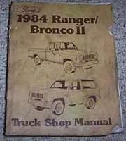 1984 Ford Ranger & Bronco II Service Manual