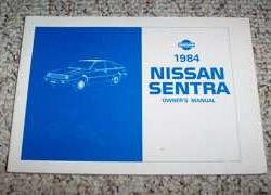 1984 Nissan Sentra Owner's Manual