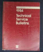 1984 Chrysler Lebaron Technical Service Bulletins Manual