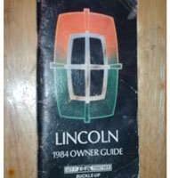 1984 Lincoln Town Car Body, Chassis & Electrical Service Manual
