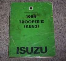 1984 Isuzu Trooper II Service Manual