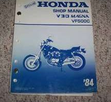 1984 Honda V30 Magna VF500C Motorcycle Shop Service Manual