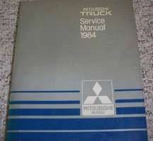 1984 Mitsubishi Truck Service Manual