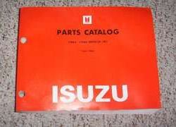 1986 Isuzu Impulse Parts Catalog