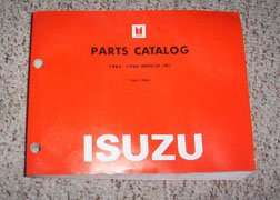 1985 Isuzu Impulse Parts Catalog
