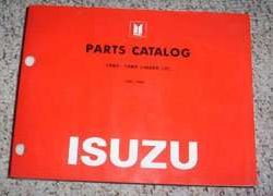 1985 Isuzu I-Mark Parts Catalog