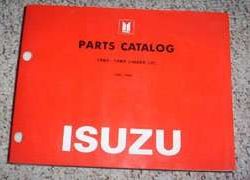 1987 Isuzu I-Mark Parts Catalog