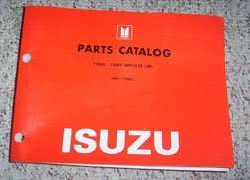 1986 Isuzu Impulse Parts Catalog