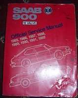 1986 Saab 900 16 Valve Service Manual