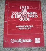 1985 Dodge Colt Air Conditioning & Service Parts Guide