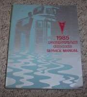 1985 Pontiac 1000 Service Manual