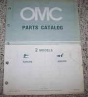 1985 Johnson Evinrude OMC Outboards 2 HP Models Parts Catalog