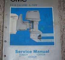 1985 OMC Sea Drive 2.5L & 2.6L S Type Service Manual