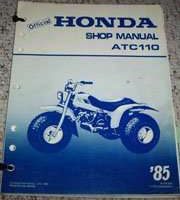 1985 Honda ATC110 Service Manual
