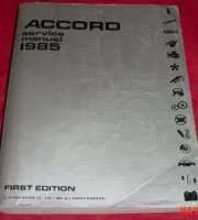 1985 Honda Accord Service Manual