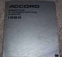 1985 Honda Accord Electrical Troubleshooting Manual