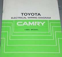 1985 Toyota Camry Electrical Wiring Diagram Manual