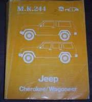 1985 Jeep Cherokee & Wagoneer Service Manual