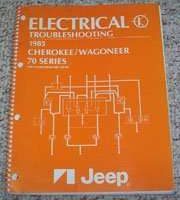 1985 Jeep Cherokee & Wagoneer Electrical Troubleshooting Manual